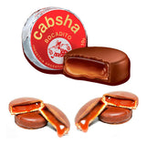 Cabsha Bites with Milk Chocolate and Dulce de Leche, 180 g, 18 units