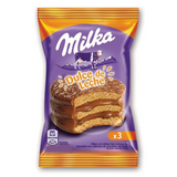 Milka Alfajor Triple milk Chocolate with dulce de leche, 70 g (Pack of 12)